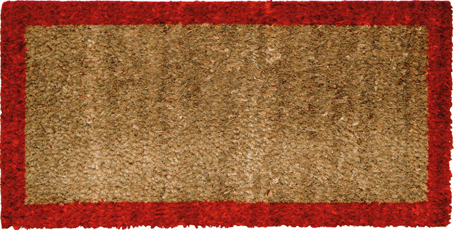 Zerbino In Flanella Antiscivolo Lavabile - 45x76 Cm, Tappeto Assorbi Sporco Per Interni/Esterni